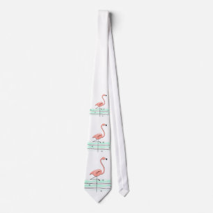 Gravata Flamingo Ocean tie