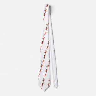 Gravata flaper preto sequencial vermelho