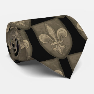 Gravata Fleur De Lis Family Crest