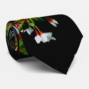 Gravata Flor branco branco esbranquiçado florescente