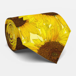 Gravata Flor de flor grande