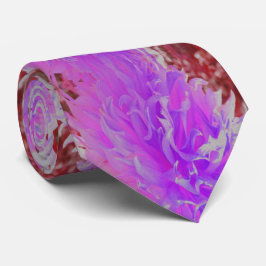 Gravata Flor Decorativa Ultra-Violeta Elegante Dahlia