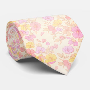 Gravata Flor Pastel Sonhadora