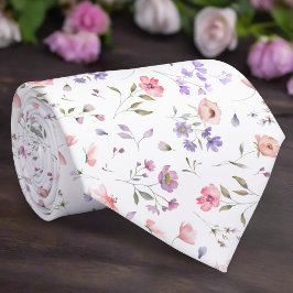 Gravata Flor Selvagem Elegante Em Casamento Branco De Fund