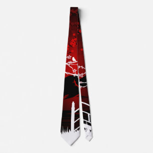 Gravata Flor Vermelho