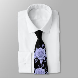 Gravata FLORAL AZUL