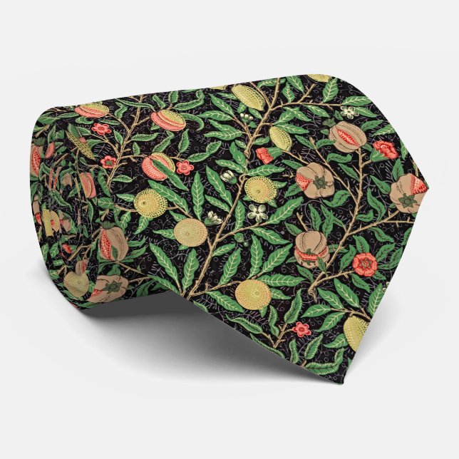 Gravata Floral Clássica – Estilo Elegante (Rolled)