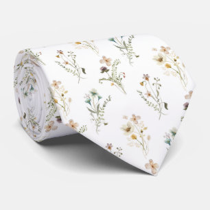 Gravata Floral Elegante
