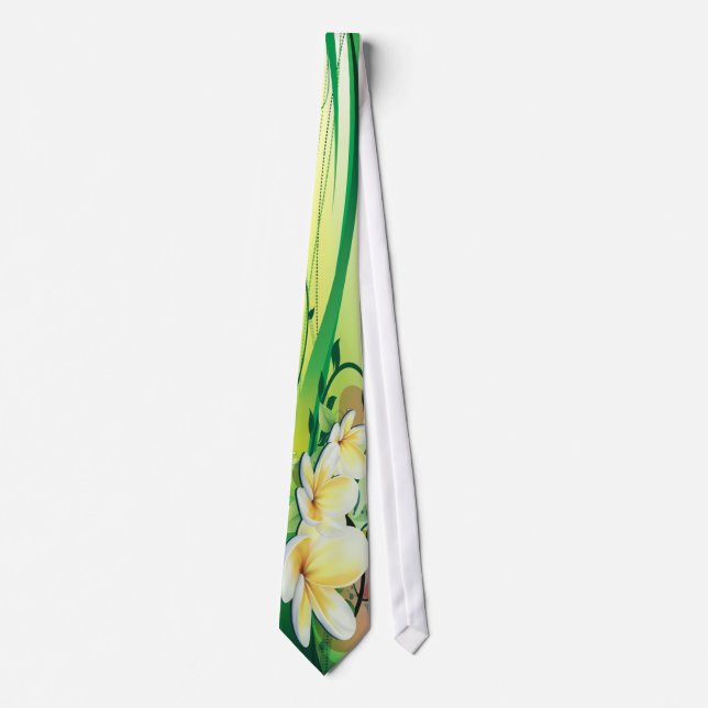Gravata Floral Fashion 8A Tie (Frente)