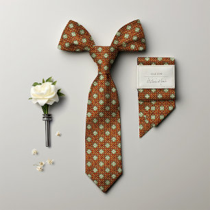 Gravata Floral Golden Star Masculina William Morri