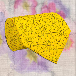Gravata Floral japonês / Torneio do Pescoço do Padrão do S