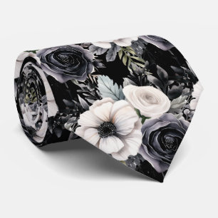 Gravata Floral para Ocasiões Especiais   Moderna e