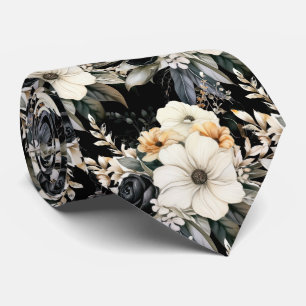 Gravata Floral para Ocasiões Especiais   Moderna e