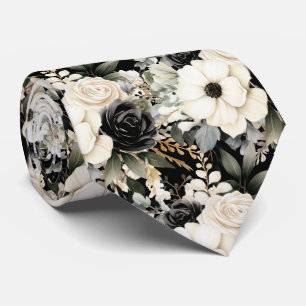 Gravata Floral para Ocasiões Especiais   Moderna e