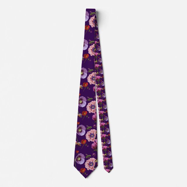 Gravata Floral tie (Frente)