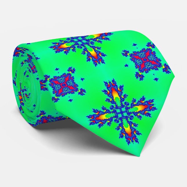 Gravata Flores de Artdeco no Estilo Retroativo (Rolled)