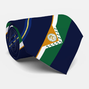 Gravata Florissant (Missouri), bandeira da cidade, Neck Ti