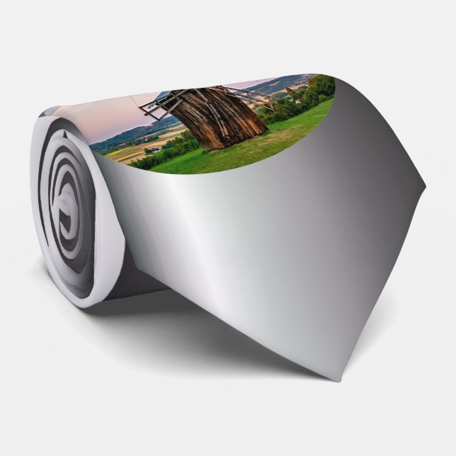 Gravata Fogueira (Rolled)