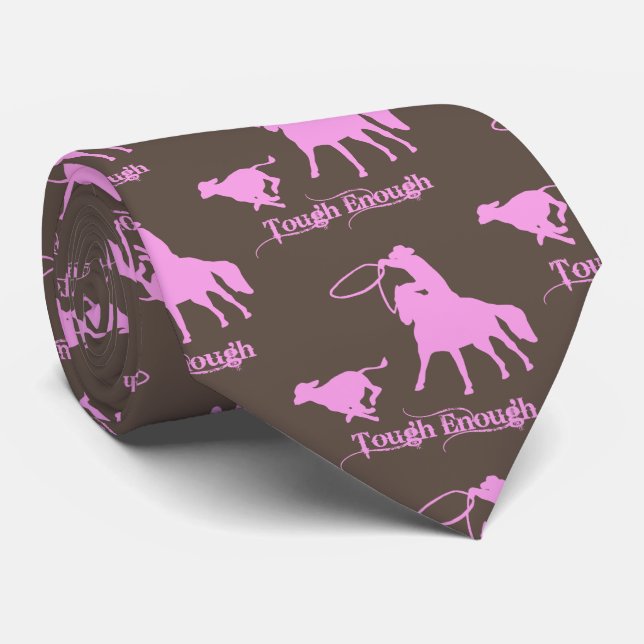 Gravata Fogueira Rodeio Ocidental Ropando O Suficiente (Rolled)