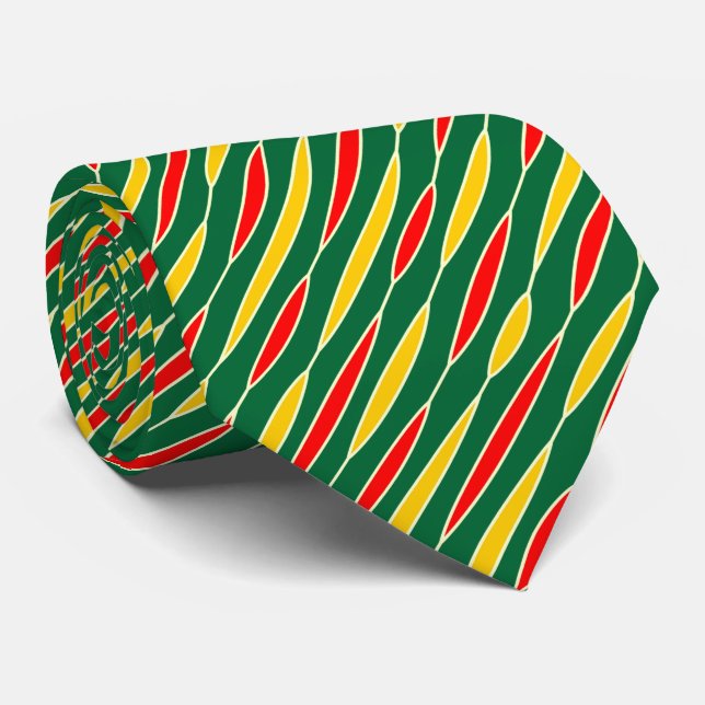 Gravata Folha linear 02v2 (Diagonal) (Rolled)