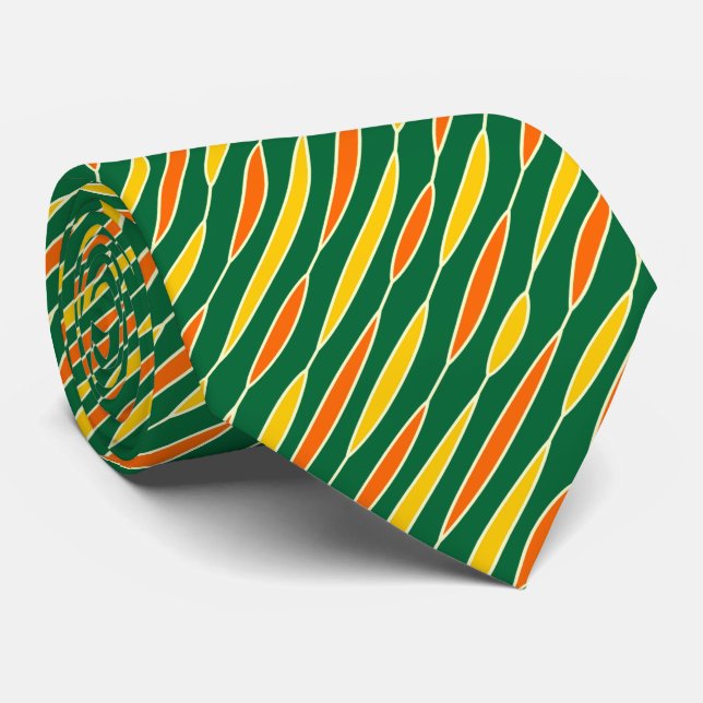 Gravata Folha linear 04v2 (Diagonal) (Rolled)
