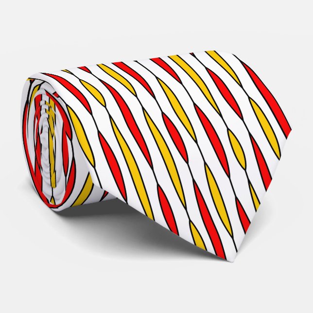 Gravata Folha linear 05 (Rolled)