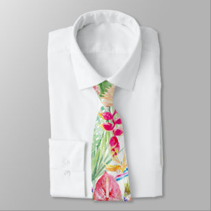 Gravata Folhagem Floral PixDezines