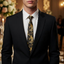 Folhas Florais do Ouro Vintage