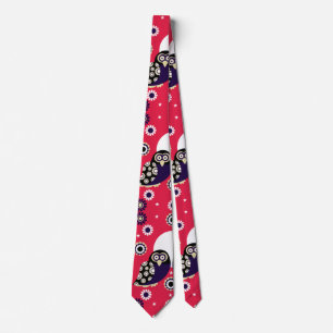 Gravata Folk Art Owl