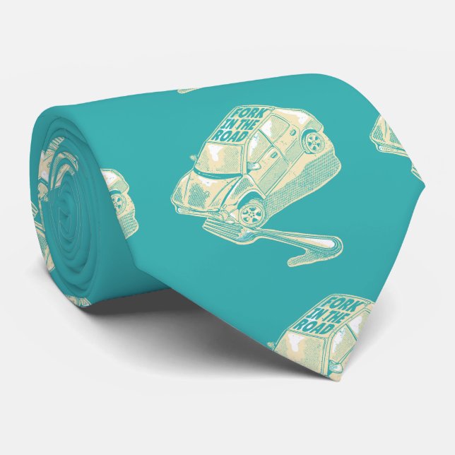 Gravata Fork no acidente de viação (Rolled)