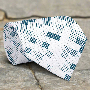 Gravata Forma de Ponto Geométrico Mínimo ao Círculo abstra