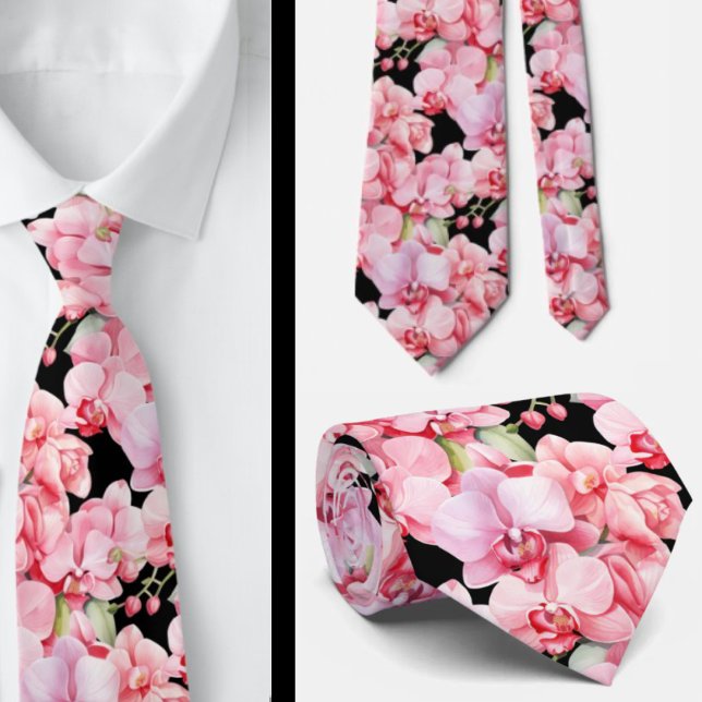 Gravata Formal Premier Orquídea Rosa (Criador carregado)