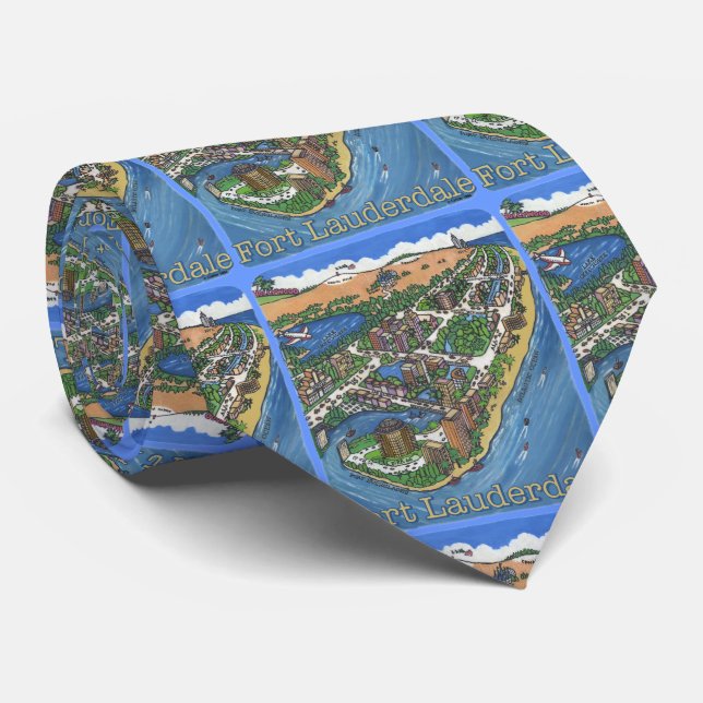 Gravata Fort Lauderdale florida (Rolled)