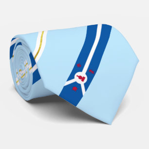 Gravata Fort Wayne (Indiana), bandeira municipal Neck Tie