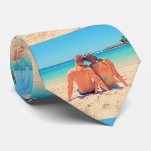 Gravata Foto personalizada - Único seu próprio Design - 
