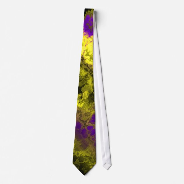 Gravata Fractal Art 1-4 Tie (Frente)