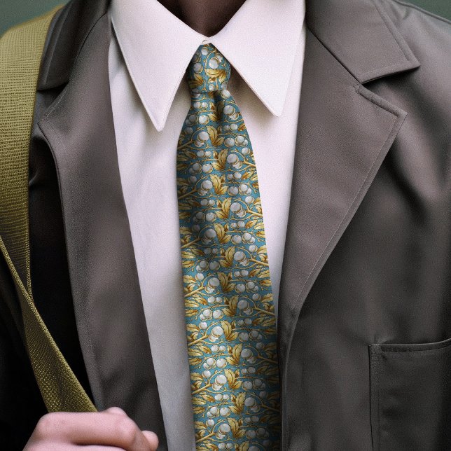 Gravata Framboesa Floral de Vítima-Era (Criador carregado)