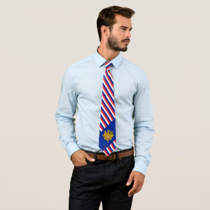 Gravata França Stripes Tie, negócios França Bandeira Moda