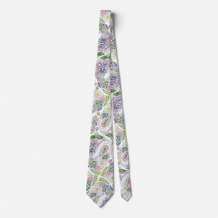Gravata Frenchy Paisley Impressão por Heather French Henr