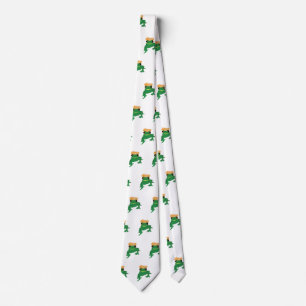 Gravata Frogster Green Sapo Art