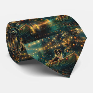 Gravata Fronteira Collie Natal Voyage Festiva