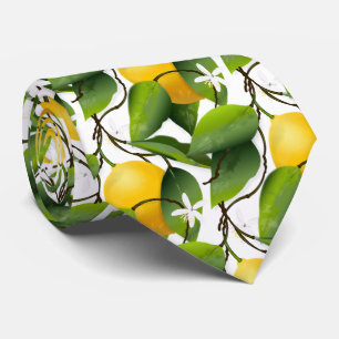 Gravata Fruta de limões