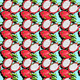 Gravata fruta dragão tropical