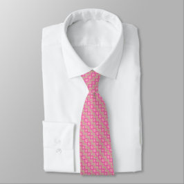 Gravata Fuchsia geométrico – Padrão Rosa