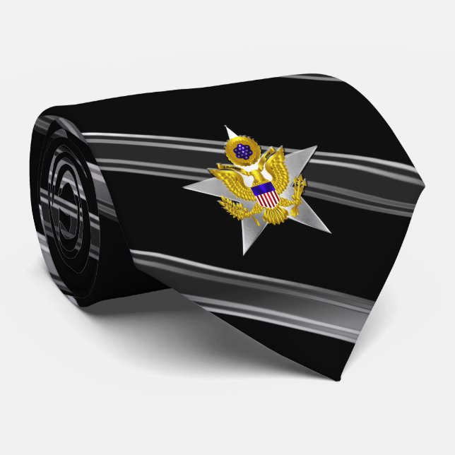 Gravata Funcionarios Geral do Exército (Rolled)