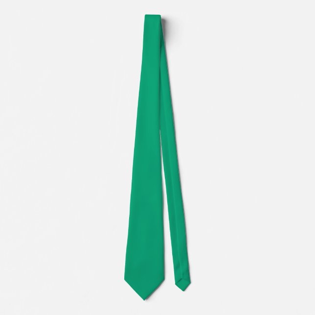 Gravata Fundo azul-verde sólido com uma textura suave (Frente)