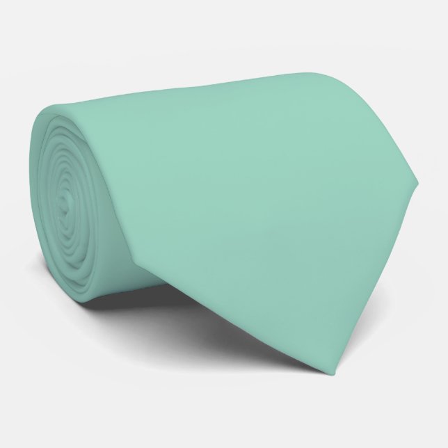 Gravata Fundo turquesa simples com uma textura sutil (Rolled)