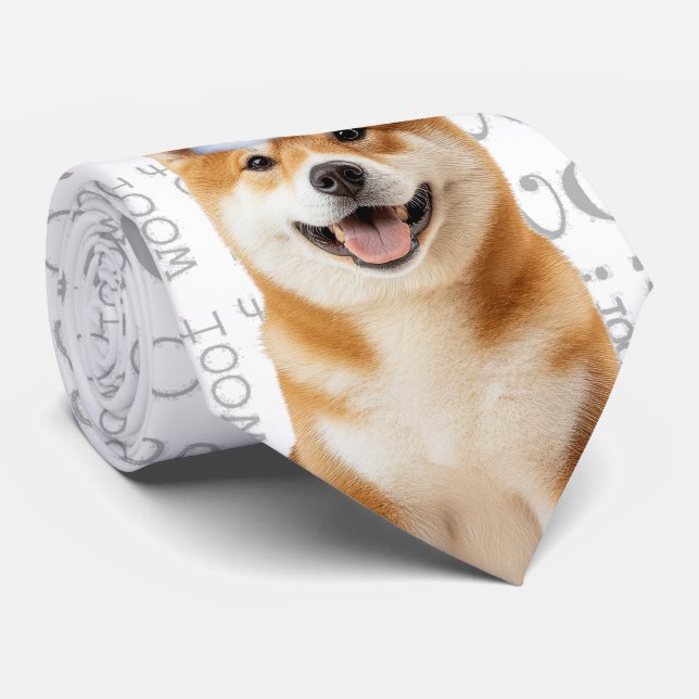 Gravata Funny Akita Christmas Dog Lover (Rolled)