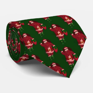 Gravata Funny Santa Claus Strawberry Farmer
