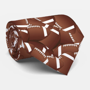 Gravata Futebol Impressão Necktie